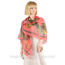 2016Spring /Summer lady's printed polyester scarf 088-07 HA331